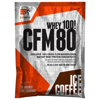 EXTRIFIT CFM Instant whey 80 30 g, ledová káva