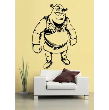 Samolepící dekorace Samolepka na zeď Shrek (dekorace na zeď)