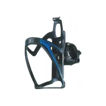 Košík na láhev PRO-T košík na láhev na řidítka černá - modrá