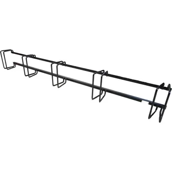 stojan na kolo Stojan na kola na zeď jednostranný řadový KACERLE KS-630 pro 6 kol, prášková barva (černá struktura)