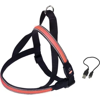 Nobby Flash Mesh postroj červený, 70-85 cm