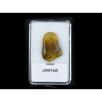 Přírodní kámen Kámen jantar hladký (Litva) 1.85g