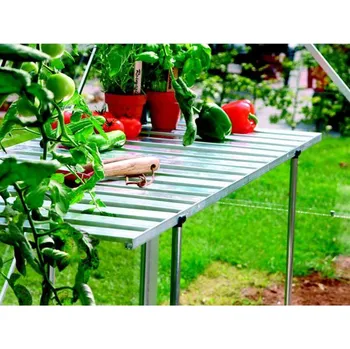 Příslušenství pro zahradní stavbu Vitavia AL polička sklopná 120 x 52 cm