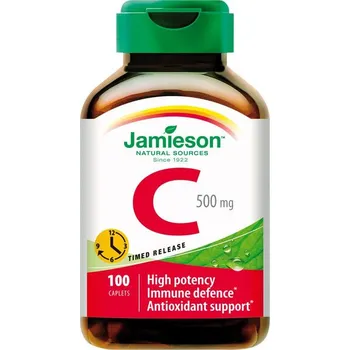 Jamieson Vitamín C 500 mg s postupným uvolňováním 100 tbl.