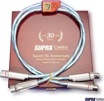 Audio kabel SUPRA SWORD ISL Anniversary XLR 1m