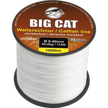 Cormoran Big Cat sumcová bílá 0,60mm - metráž (Big Cat sumcová šnůřa bílá 0.60mm 1000m)