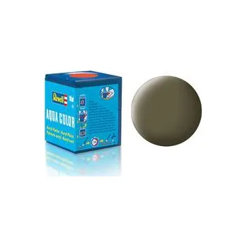 Modelová železnice Barva akrylová matná olivová č. 46 - Revell 36146 (Aqua Color)