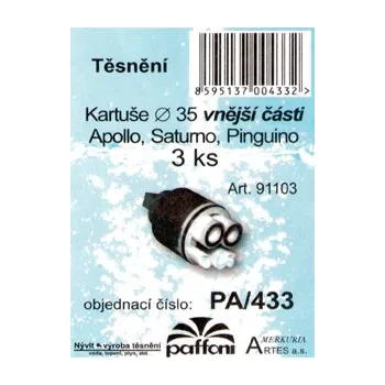 SADA - těsnění kartuše Ø 35 A.91103 - AP/ST/PI - 3 ks - PA/433