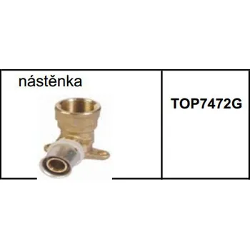 rozdělovač topení AL pex Nástěnka 1/2"x16 TOP 7472G