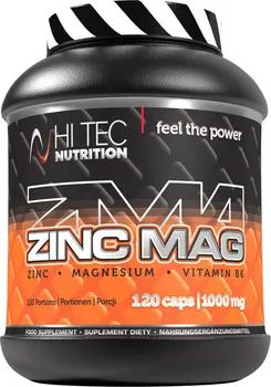 Anabolizér Hi Tec Nutrition ZMA 1000 mg 120 kapslí