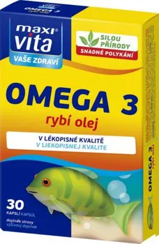 Přírodní produkt Maxi Vita Omega 3 Rybí olej 30 tbl.