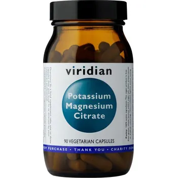 Viridian Potassium Magnesium Citrate 90 cps.