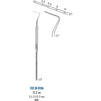 Medin Sonda parodontologická WHO