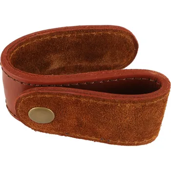 Opasek Kožený držák luku na opasek Bearpaw (Ocelový hák potažený kůží)