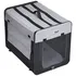 přepravka pro zvíře Karlie Smart Top Plus 64 x 46 x 53 cm černá/šedá