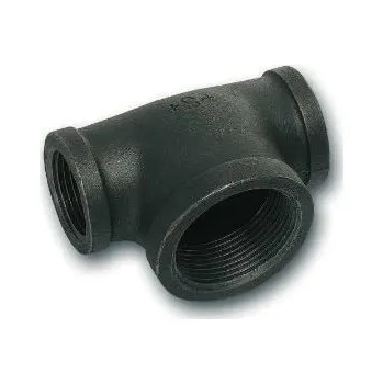 Fitinka Černý T-kus 3/8", 130, litina