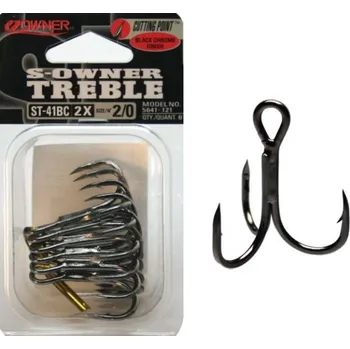 Rybářský háček Trojhák Owner ST41 1