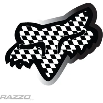 samolepka Nálepka FOX Racing Victory Sticker 4" Black