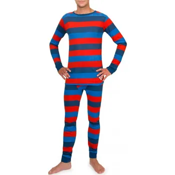 Set pánského termoprádla Woox Pánský komplet Woox Bodyheat Stripy L