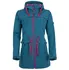 Dámská parka Kilpi Lasika tyrkysový
