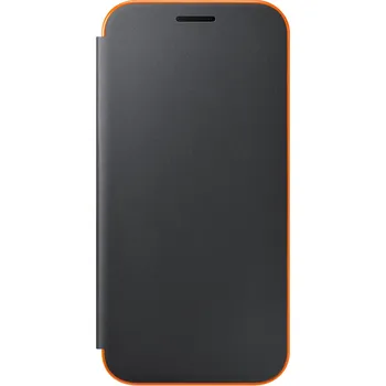 Pouzdro na mobilní telefon Samsung Neon Flip pro Galaxy A3 2017 černá