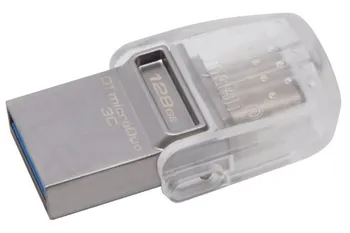 USB flash disk Kingston DT MicroDuo 3C 128 GB (DTDUO3C/128GB)