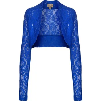 Lindy Bop Shrug blue lace Bolerko Lindy Bop Shrug blue lace