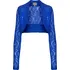 Bolerko Lindy Bop Shrug blue lace