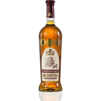 Medovina Apimed Staroslovanská medovina tmavá 0,75 L