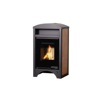 Krbová kamna Kamna krbová Barma 11/7 s výměníkem ořech