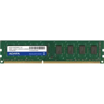 Paměťová karta AData DIMM DDR3 2 GB 1600MHz CL11 (AD3U1600C2G11-R)