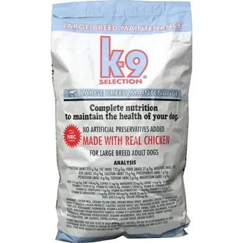 K-9 Selection Maintenance Large Breed Formula, 2x 12 kg