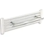 NOVASERVIS Dvojitý držák na otopný žebřík 600 mm Metalia 2 chrom - 6225/1,0