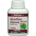 Medpharma kyselina listová 800 mcg