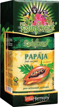 Přírodní produkt VitaHarmony Papája žvýkací 90 tbl.