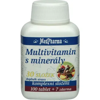 MedPharma Multivitamín s minerály 30 složek