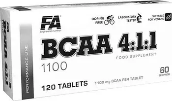 Aminokyselina Fitness Authority BCAA 1100 4:1:1 120 tablet