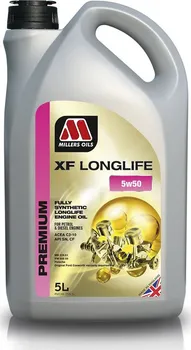 Motorový olej Millers Oils XF Longlife 5W-50 5 l