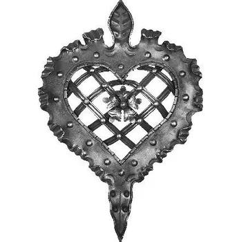 Zábradlí kovářský ornament 3300 - 510 x 370 mm, tl. 4 mm