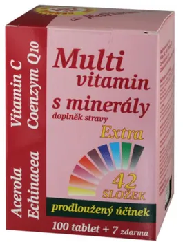 Medpharma Multivitamín s minerály 42 složek