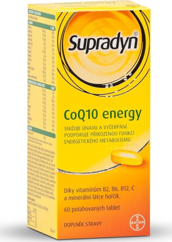 foto  Bayer Supradyn CO Q10 Energy 30 tbl.