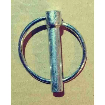 Tesařské kování Ocelová závlačka s kroužkem 8x42mm