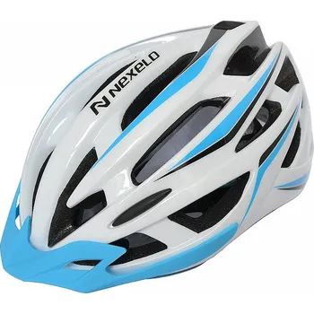 Cyklistická přilba CYKLO přilba NEXELO INVERNO Barva: Bílomodrá L