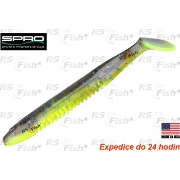Umělá nástraha SPRO Komodo Shad - barva Chatreuse Belly 60 mm - 702
