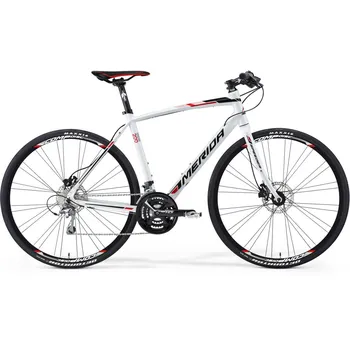Silniční kolo Merida Speeder 200 - D bílé/červené 2015