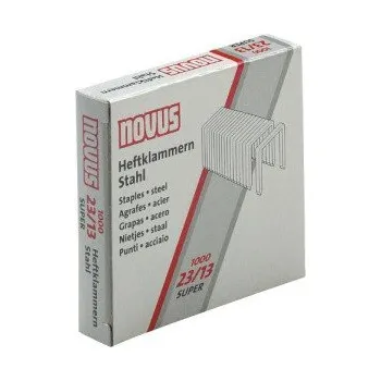 Drátky do sešívačky č. 23/13 Spony 1000 ks sponky Novus do sešívaček 23 / 13 sponkovačky