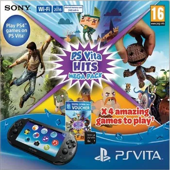 Sony PS Vita Mega Pack Hits + 8GB Memory Card Herní konzole Sony PS Vita Mega Pack Hits + 8GB Memory Card
