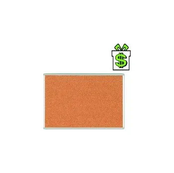 Velká Korková nástěnka KOVOVÝ rám 180 x 90 cm s hliníkovým rámem (nástěnná nástěná tabule korek 90 x 180 cm 2 m 200 cm