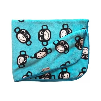 Dětská deka Pinkie  Deka Monkey Turquoise  90x75 cm
