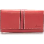 Dámská kožená peněženka červená - Delami Lestiel červená